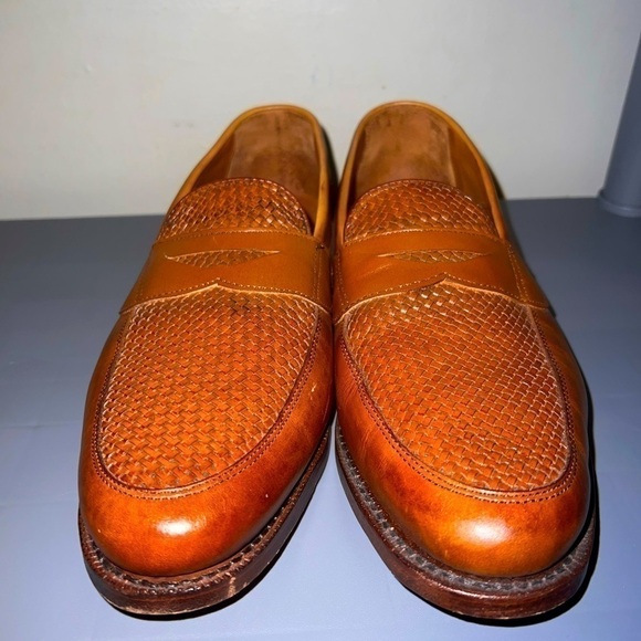 Allen Edmonds Lake Bluff Shoes 10D Fine Leather Handcrafted in USA - Picture 1 of 9